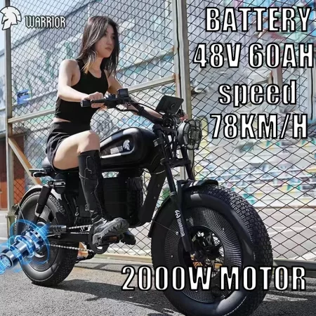 zpw black warrior 1500w motorbikes 48v 60ah ebike adult road electric bicycle 20 inch off road fat tyre electric bike 2000w