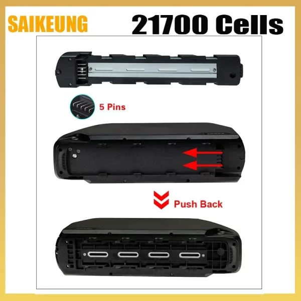 48v 52 36 60 72v polly dp 7 ebike battery 25 40 50ah 60ah 30ah 21700 lithium pack downtube battery for 500 1000 2000 3000w motor