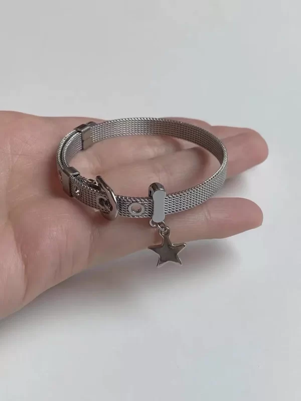 harajuku sweet girls star charms bracelets cute punk cool pentagram bangles bracelet for women party club korean fashion jewelry