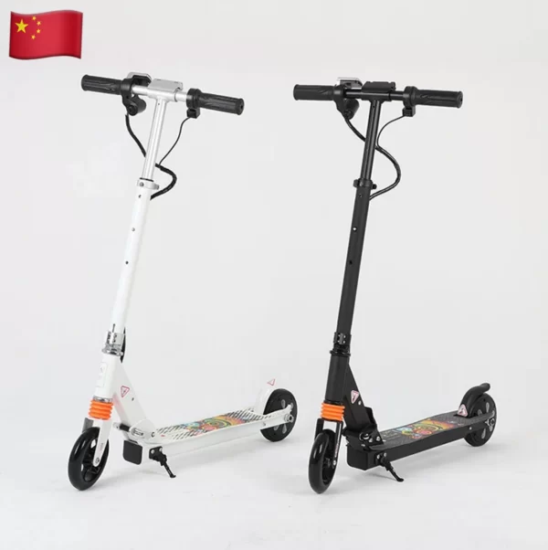 skig two wheeled electric scooter for children and teenagers, outdoor riding toy, electric car, new, 6"
