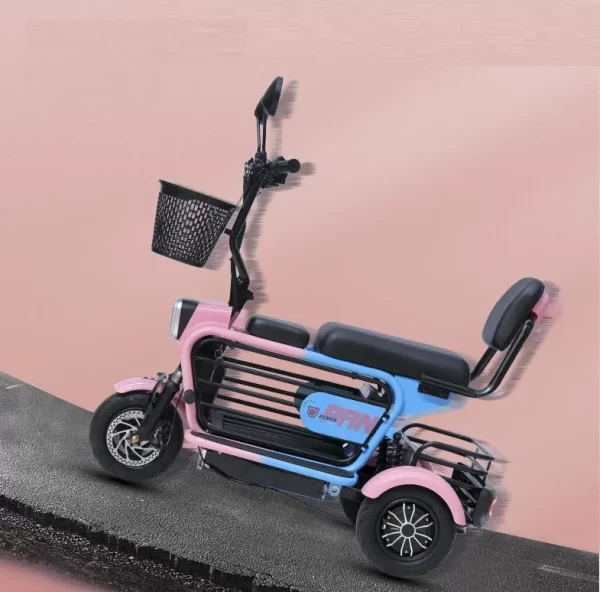 high speed small 350w adult electric 3 wheeler the best kinds of electrical motorcycle scooter tricycle