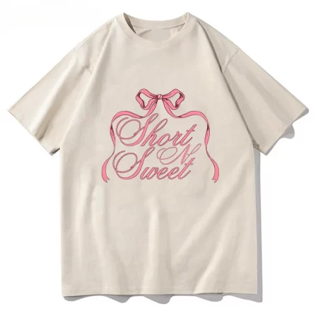 sabrina carpenter short n' sweet album tour tshirt crewneck short sleeve tees women men streetwear new fashion fans kpop clothes