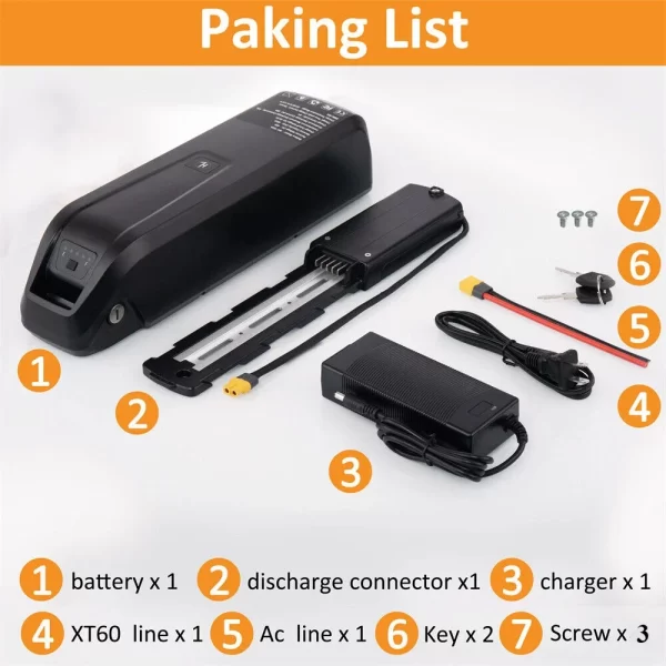 hailong ebike battery 36v 48v 10ah 15ah 20ah mountain bicycle 18650 electric bateria pack for bafang 1500w 1000w 750w 500w