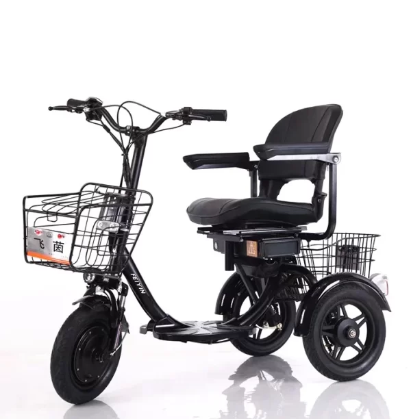 china wholesale 3 wheel elderly folding mobility electric scooters with seat electric city bike
