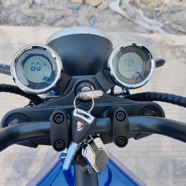 outdoor riding three wheel electric scooter with 18 inch fat tire 1500w motor