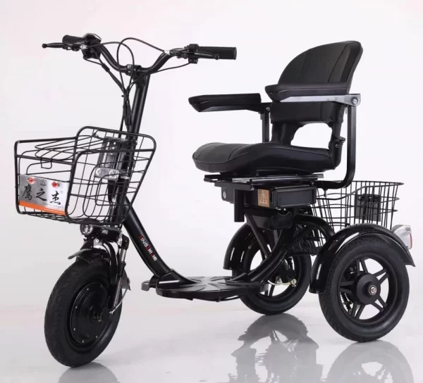 china wholesale 3 wheel elderly folding mobility electric scooters with seat electric city bike