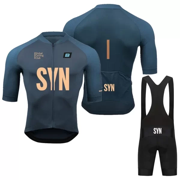 men summer syn biehler cycling jersey set breathable racing cycling jersey sport mtb bicycle jersey bike cycling clothing suit