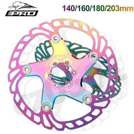 iiipro disc brake rotor 140mm 160mm 180mm 203mm hydraulic disc brake rotors high strength mtb floating rotor bicycle part
