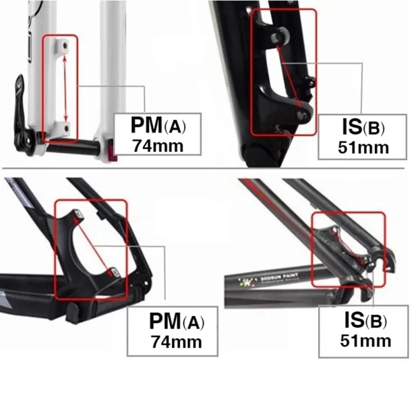 ztto bike disc brake converter for 140 160 180 203mm brake rotor bracket pm fm to pm disc brake mount is to flat mount adapter
