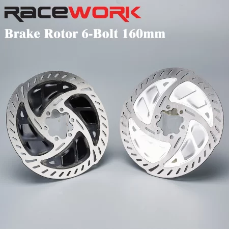 racework mtb disc brake rotor high quality mountain road bicycle disc brake 140/160mm 6 bolts heat dissipation bike rotor