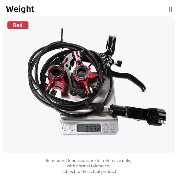 mtb bike hydraulic disc brake oil pressure caliper clamp brake 160mm front rear handle a b pillar cnc bicycle accessories upgrad