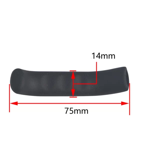 1 pair silicone bicycle lever grips protectors anti skid bike brake lever handle sleeve mtb bike cycling silicone brake cover