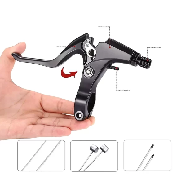 bike front rear v brake set aluminum alloy mountain road bicycle v brake set riding accessories