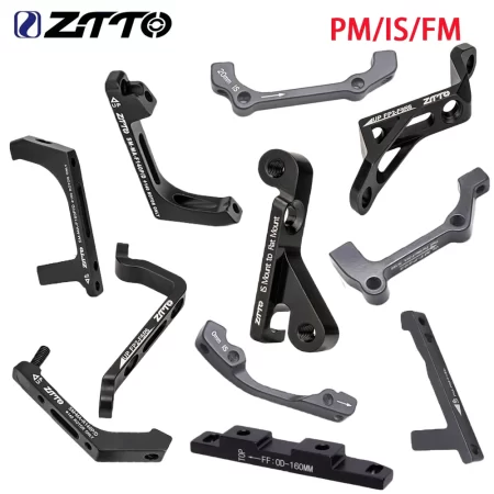 ztto bike disc brake converter for 140 160 180 203mm brake rotor bracket pm fm to pm disc brake mount is to flat mount adapter