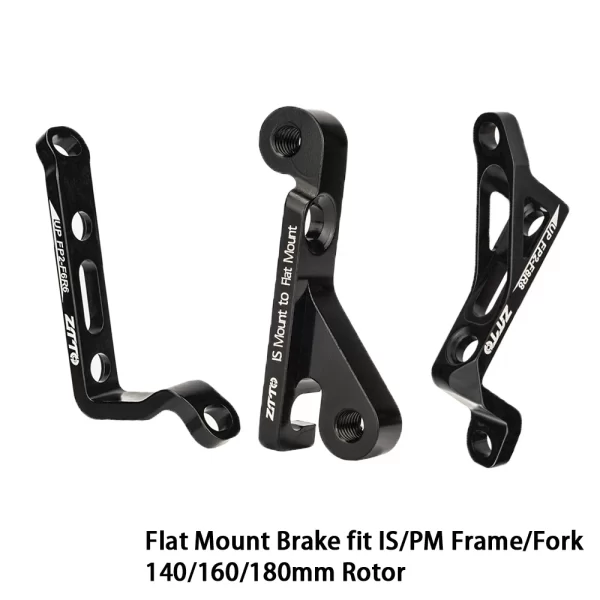 ztto bike disc brake converter for 140 160 180 203mm brake rotor bracket pm fm to pm disc brake mount is to flat mount adapter