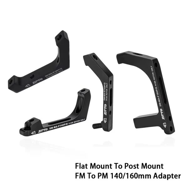 ztto bike disc brake converter for 140 160 180 203mm brake rotor bracket pm fm to pm disc brake mount is to flat mount adapter
