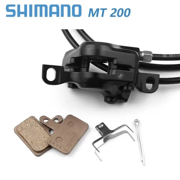 shimano mtb hydraulic disc brake mt200 br bl mountain bike hydraulic brake 160mm rotors bicycle caliper cycling parts