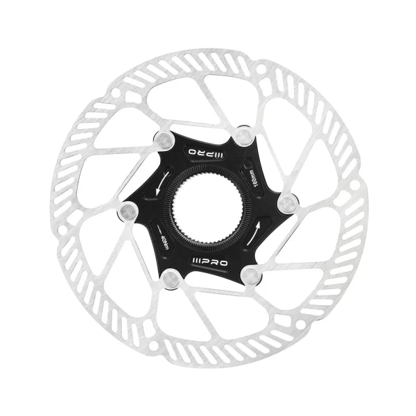 iiipro ultralight center lock disc brake rotor 140/160mm 1.8mm thickness hollow disc for road bikes and mountain bikes