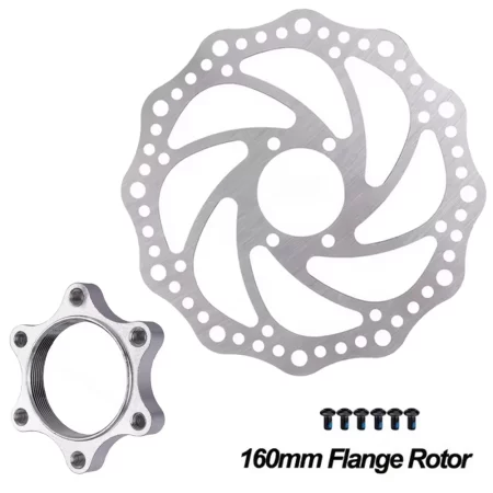 mtb bike threaded hub disk disc brake rotor mountain bicycle 6 bolts flange adapter freewheel cycling 160mm 48mm rotor