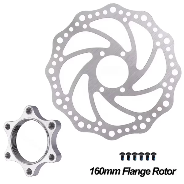 mtb bike threaded hub disk disc brake rotor mountain bicycle 6 bolts flange adapter freewheel cycling 160mm 48mm rotor