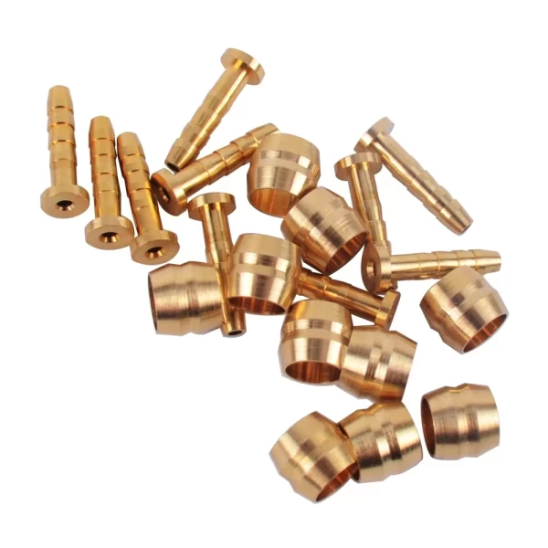 ztto 10pcs mtb bike oil brake olive head oil pin hydraulic disc brake oil needle brass bushings for bh90 bh59 maguratekro parts