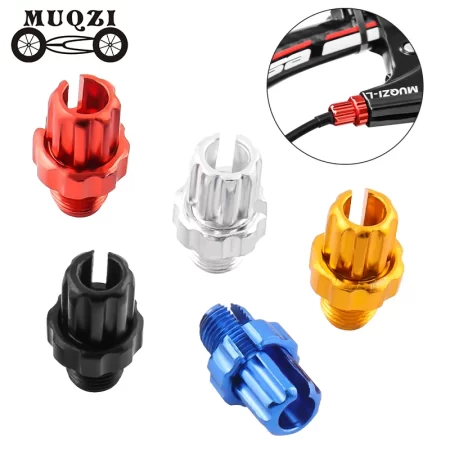 muqzi 2/4pcs m10 bike brake lever adjusting bolt mtb road bicycle brake cable adjust screws