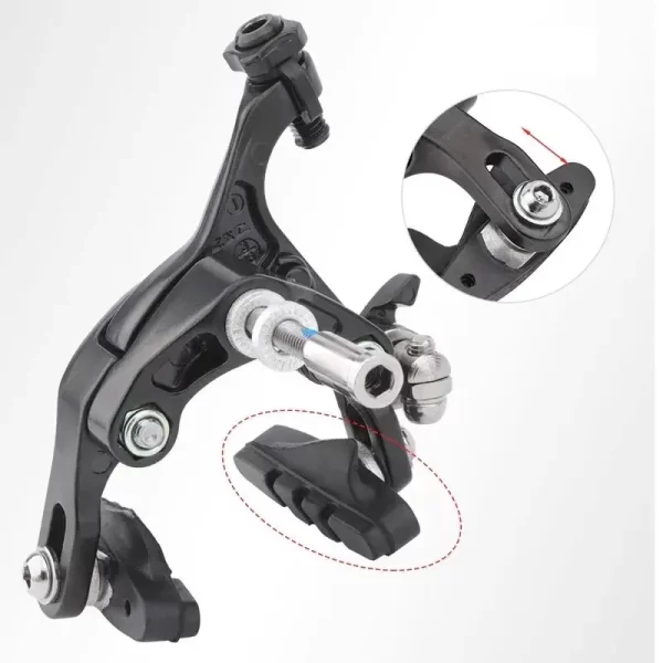 road bicycle brakes 47 57mm front rear c brake calipers aluminum alloy pull caliper front rear cycling brake