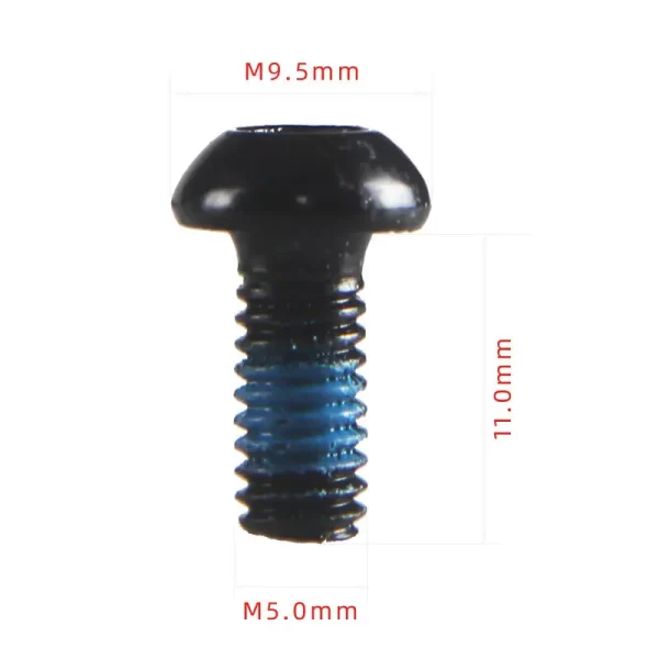 nfox electric scooter mountain bike multiple colors stainless steel disc brake pads t25 colorful m5x11 rotor torx bolts screw