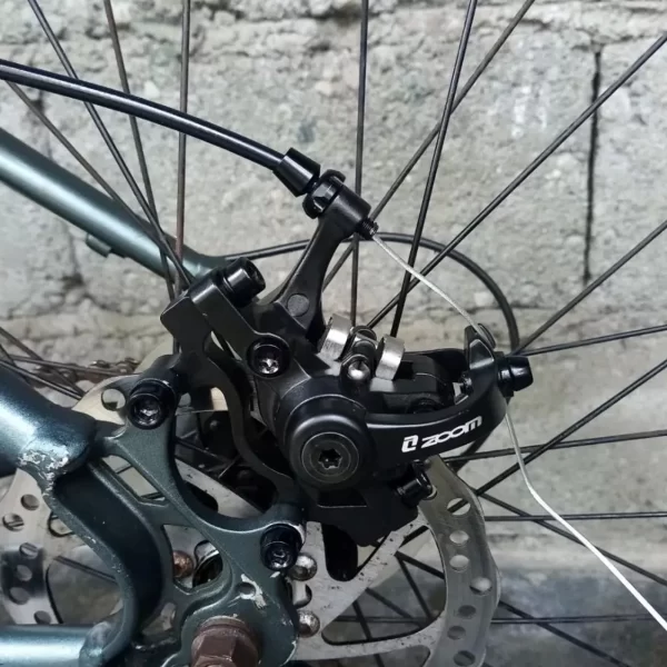 zoom aluminum alloy mtb bicycle disc brake is/pm 160mm mountain bike mechanical caliper