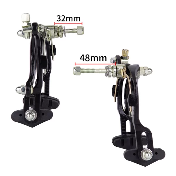 ztto c calipers rim brake bicycle side pull brake for cruiser kids bike city cycling front rear friction wheel brake with pad