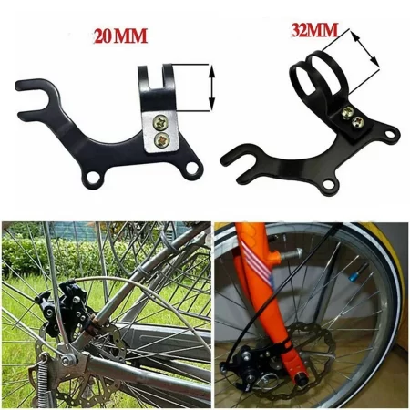 4 pair bicycle disc brake resin semi metal bracket frame adapter mounting holder mountain bike disc brake converter cycling part
