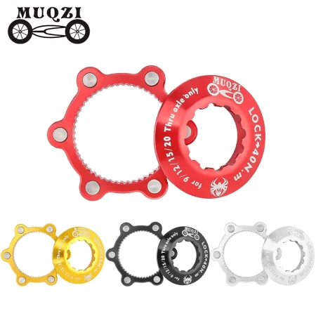 muqzi centerlock to 6 bolt rotor adapter mtb road bike center lock to disc brake rotor adapter