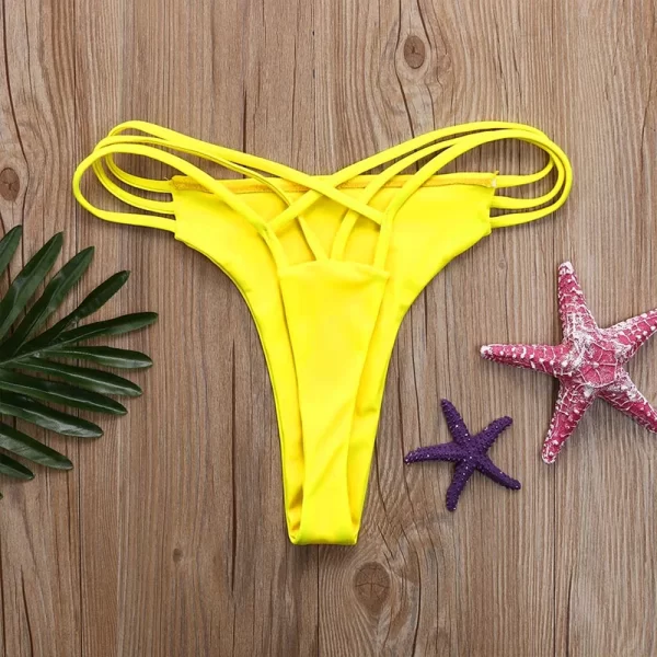 2024 new swimwear women swim sexy bikini thong swimwear trunks v swimsuit swimwears tankinis set Купальник Женский traje de baño