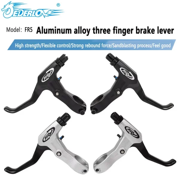 avid high quality bicycle brake lever 3 fingers road mountain bike brake handle lever aluminum alloy v brake disc brake handle