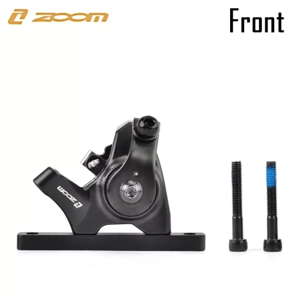 zoom db580 road bike line pull flat mount dual piston mechanie disc brake 140mm disc brake caliper ultralight bike accessories