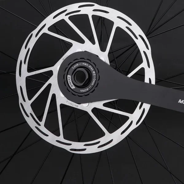 iiipro bicycle center lock bicycle brake rotor 140mm/160mm/180mm/203mm road bike disc brake rotor with lock ring bike brake pads