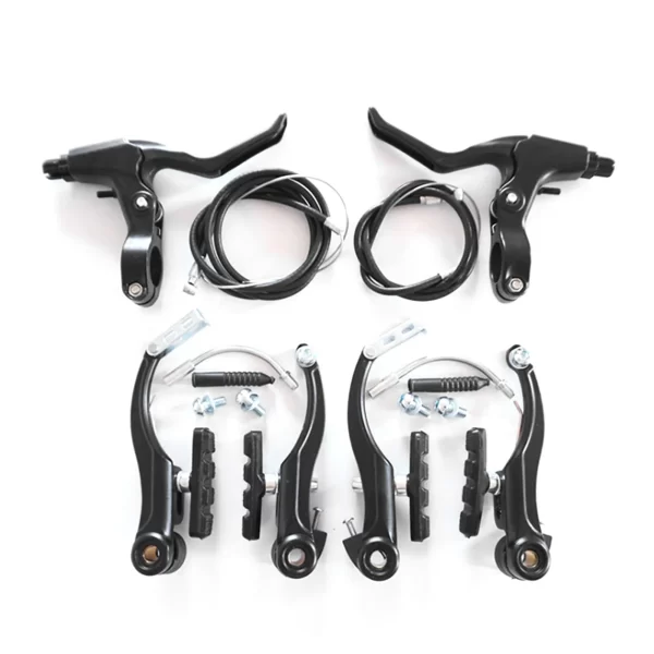 bike front rear v brake set aluminum alloy mountain road bicycle v brake set riding accessories