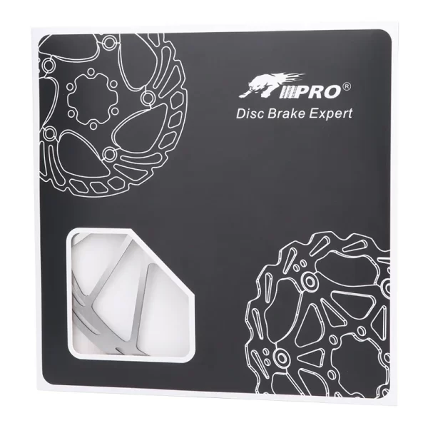 iiipro bicycle center lock bicycle brake rotor 140mm/160mm/180mm/203mm road bike disc brake rotor with lock ring bike brake pads