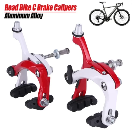 aluminum alloy front and rear c caliper brake bike brake lever bike brake set for fixed gear bikes road bikes bike accessories