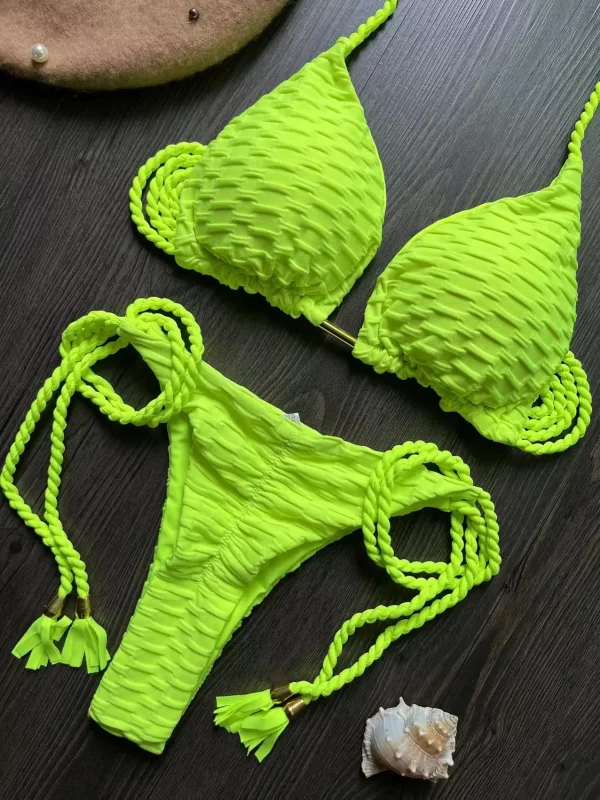 ruotongsept sexy bikini set 2023 swimsuit women swimwear push up thong brazilian bathing suit beach wear biquinis bather female