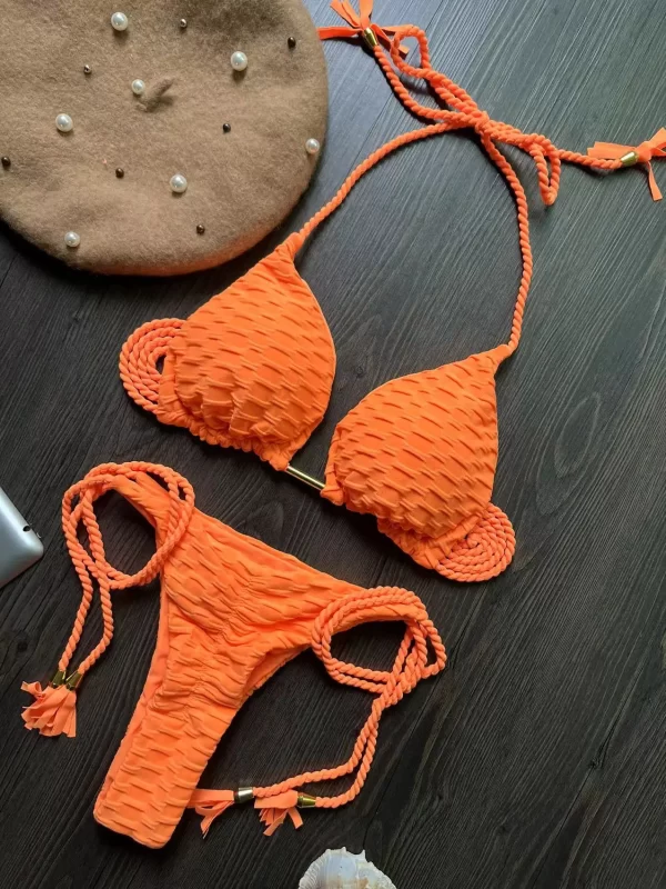 ruotongsept sexy bikini set 2023 swimsuit women swimwear push up thong brazilian bathing suit beach wear biquinis bather female