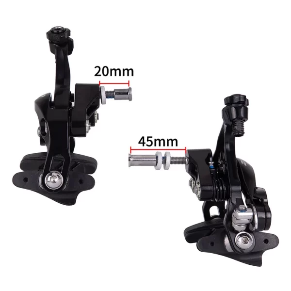 racework road bike dual pivot calipers bicycle c brake racing aluminum side pull rim caliper front rear with brake pads