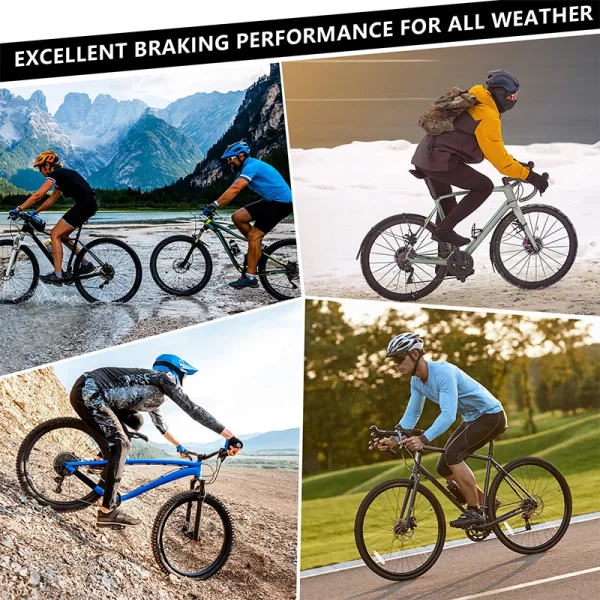 bucklos semi metal mountain bike disc brake pads semimetallic hydraulic disc brake pad bicycle brake pads for shimano b01s b05s