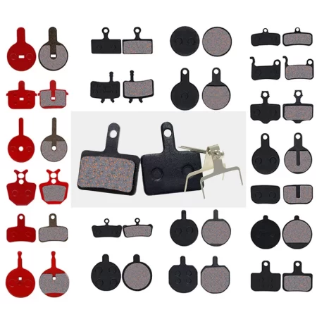 1 pair bicycle disc brake pads semi metallic hydrauli disc brake pad for shimano sram avid hayes magura formula and scooter