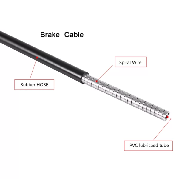 2m bicycle brake cable line 4mm/5mm transmission tube cables wire bicycle wire brake line pipe bicycle part