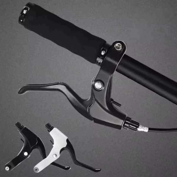 1pairs aluminum alloy bicycle brake handle fit 22.2mm handlebars ultralight cycling brake levers v brake universal