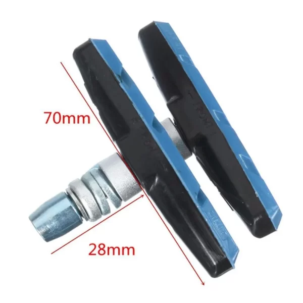 bike brake blocks rubber cycling part tools mtb mountain road bicycle lightweight v brake shoes pads bicycle accessories