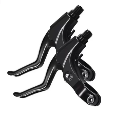 1pairs aluminum alloy bicycle brake handle fit 22.2mm handlebars ultralight cycling brake levers v brake universal